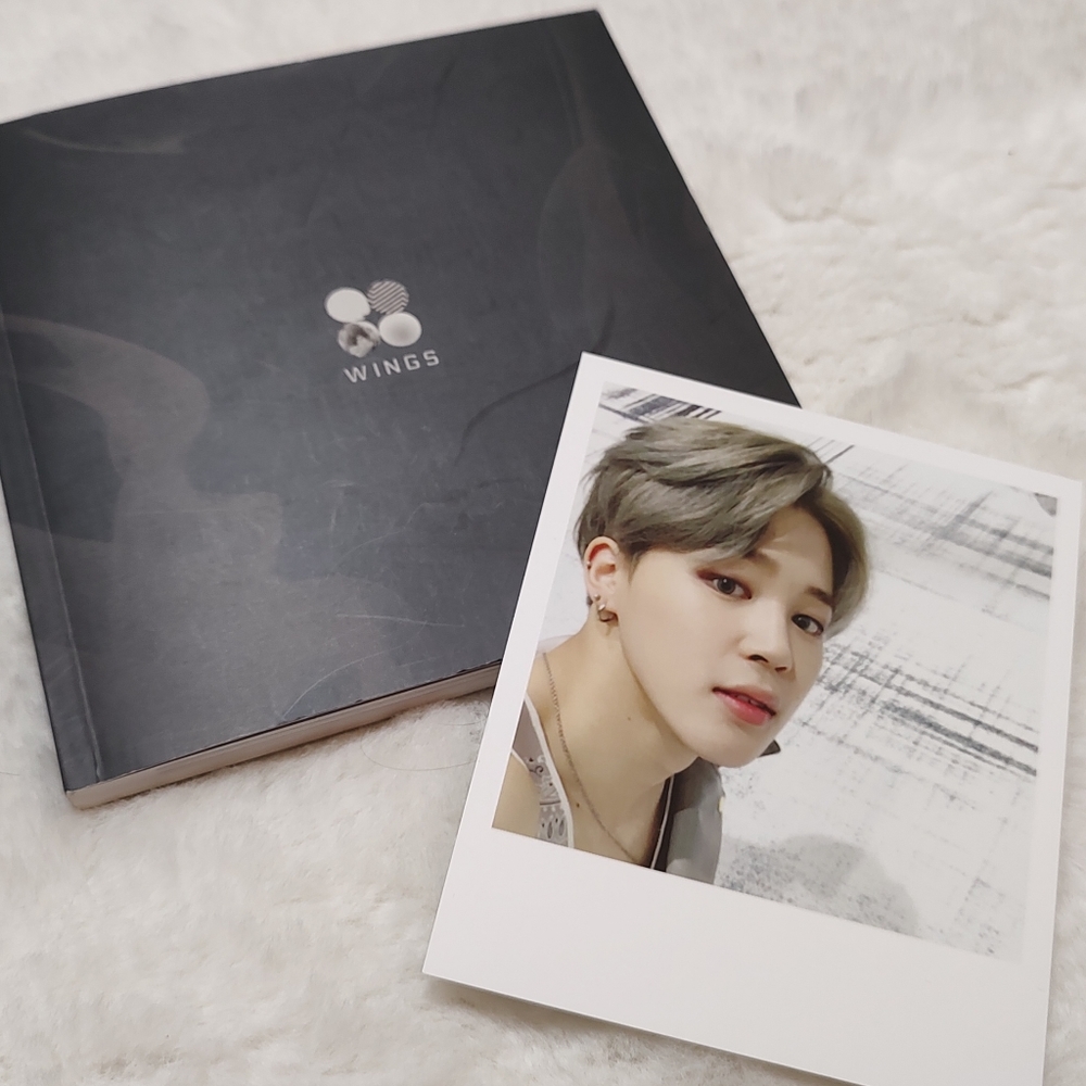 BTS Wings Album With Jimin Photocard